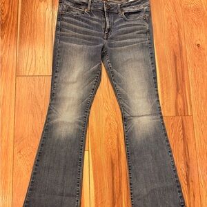 American Eagle Outfitters Dark Blue Flare Jeans